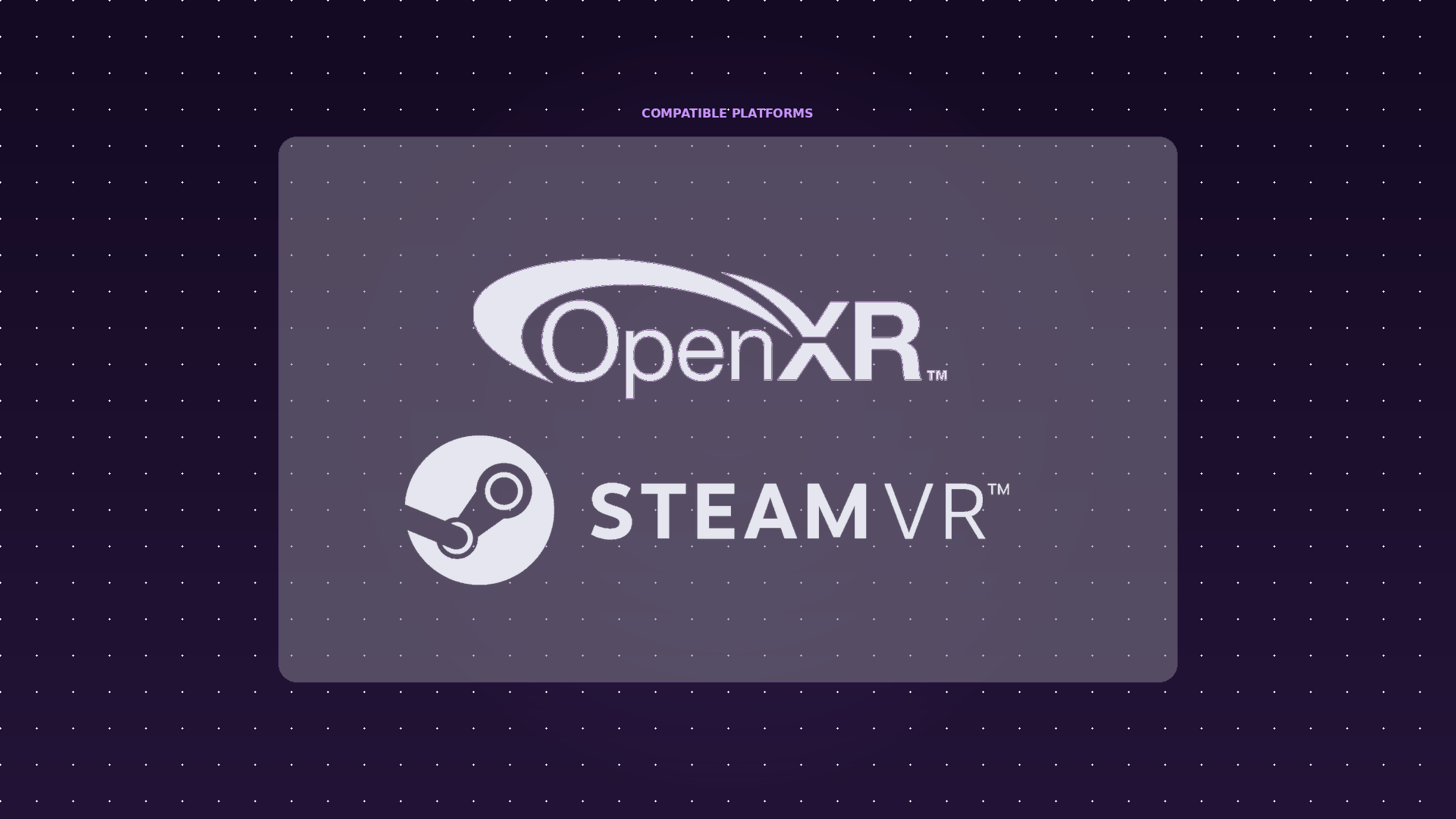 VR development with OpenXR
