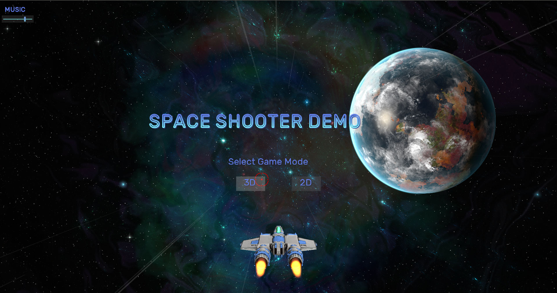 3D Space Shooter