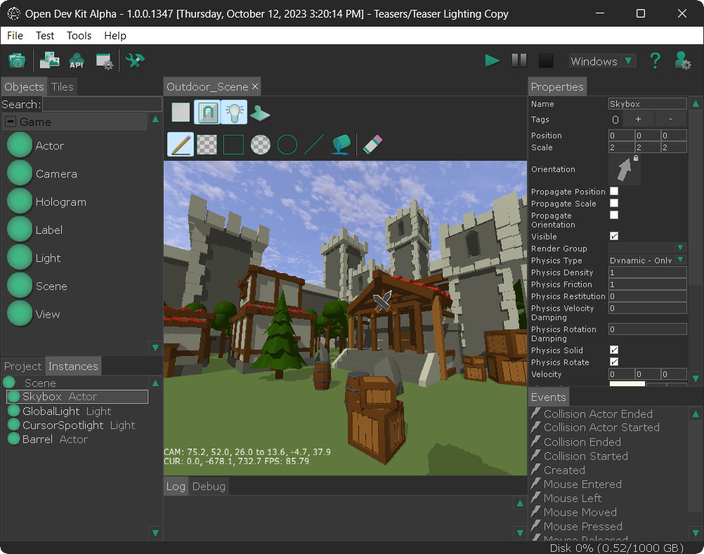 Real-time cloud development