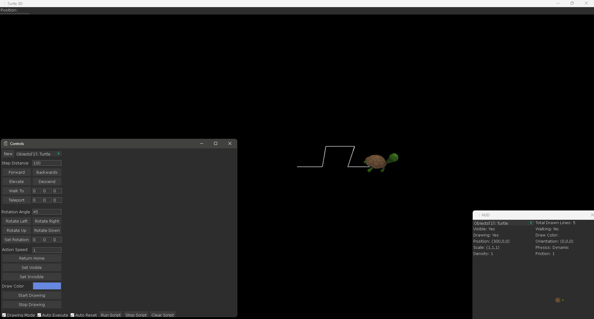 Turtle3D Screenshot 2