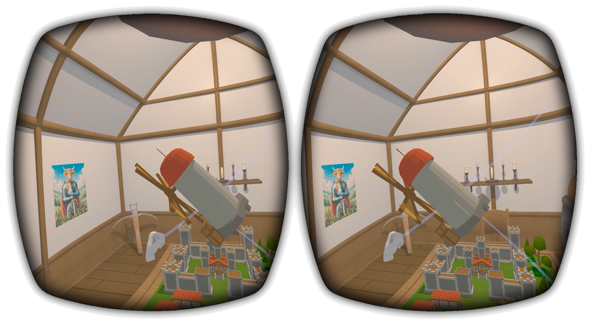 VR immersive exploration in Open Dev Kit